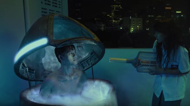 Morgan Oey memerankan Eggy di Eggnoid